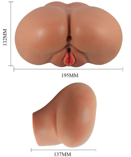 Crazy Bull – Luna Vibratorbil met realistische vagina- en anusafstandsbediening