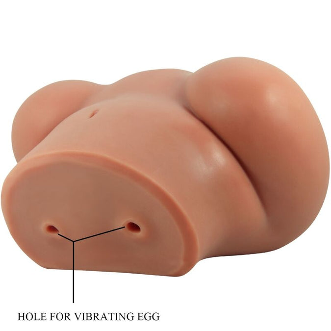 Crazy Bull – Luna Vibrator-Butt mit realistischem Vagina- und Anus-Design Fernbedienung
