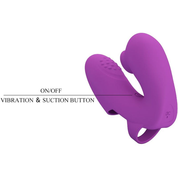 PRETTY LOVE - ATHENA FINGERVIBRATOR MET CLITORISSTIMULATOR PAARS