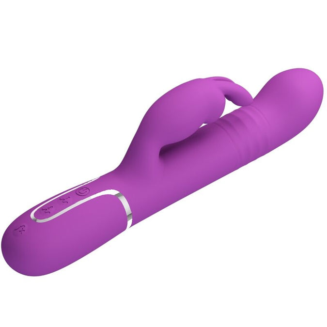 PRETTY LOVE - COALE 4-IN-1 MULTIFUNCTIONELE KONIJNENVIBRATOR PAARS