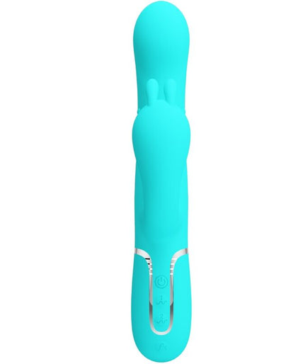 Pretty Love – Cammy 4-in-1 Multifunktionaler Dreifach-Rabbit-Vibrator Blau