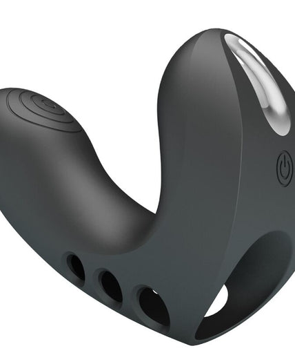 Pretty Love – Camelia Finger Vibrator 7 Vibrations Black