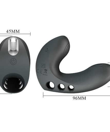 Pretty Love – Camelia Finger Vibrator 7 Vibrations Black