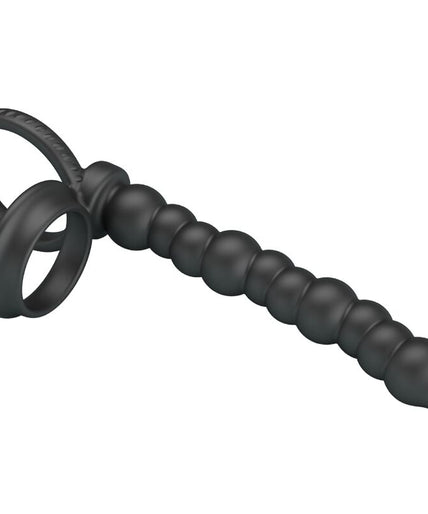 PRETTY LOVE - DILLION DOUBLE PENETRATION COCK RING BLACK