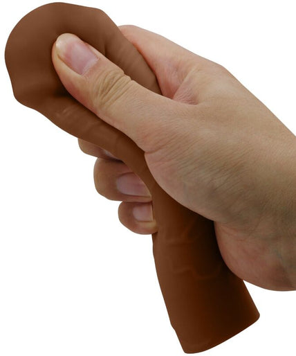 PRETTY LOVE - NILE PENIS SLEEVE WITH 2.5 CM EXTENSION MULATTO