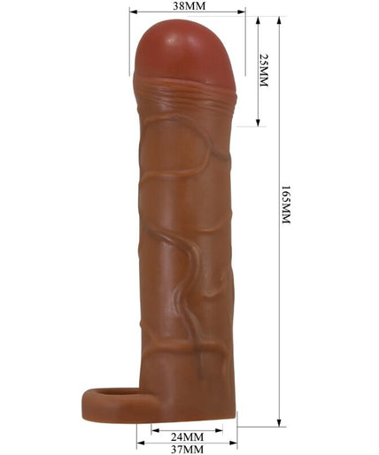 Pretty Love – Bunion Penis Sleeve With 2.5 Cm Extension Mulatto