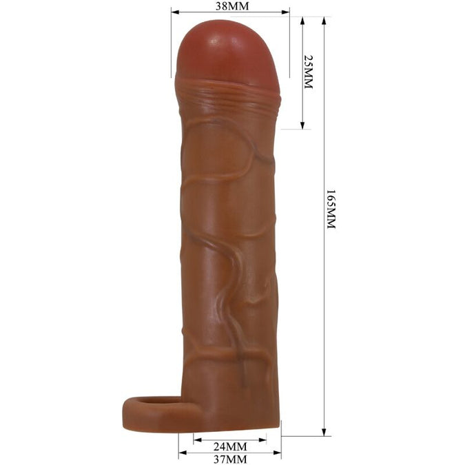 Pretty Love – Bunion Penis Sleeve With 2.5 Cm Extension Mulatto