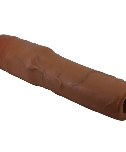 PRETTY LOVE - KYLIAN PENIS SLEEVE WITH 7.6 CM EXTENSION MULATTO