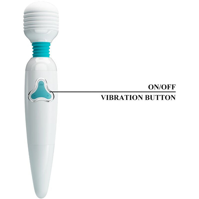 Pretty Love – Cloud Wand Vibrator 7 Trilstanden Wit