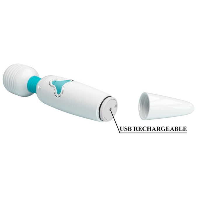 Pretty Love – Cloud Wand Vibrator 7 Trilstanden Wit
