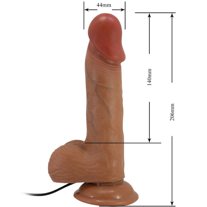 Baile – Catoblepas Realistic Vibrator 20.6 Cm Flesh Remote Control