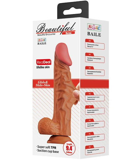 Baile – Buraq Realistic Dildo 24 Cm Flesh