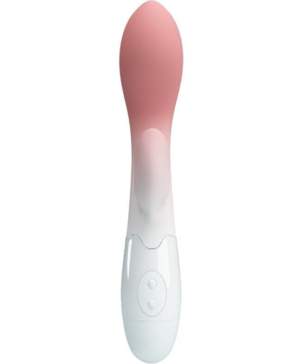 PRETTY LOVE - BRIGHTY G-SPOT VIBRATOR + CLITORIS STIMULATOR 30 VIBRATIONS PINK