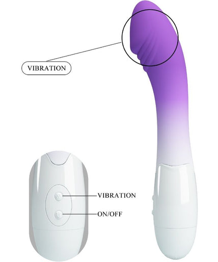 PRETTY LOVE - ELEMENTAL G-SPOT VIBRATOR 30 VIBRATIONS PURPLE