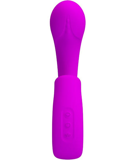 PRETTY LOVE - SIBEL SIBEL G-SPOT VIBRATOR + CLITORIS STIMULATOR 10 VIBRATIONS PURPLE