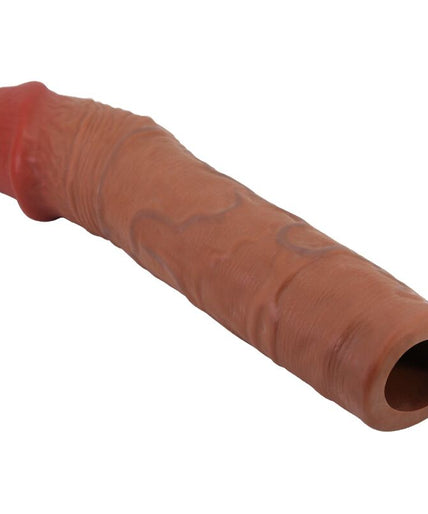 PRETTY LOVE - CHELSEA PENIS SLEEVE WITH 7.6 CM EXTENSION MULATTO