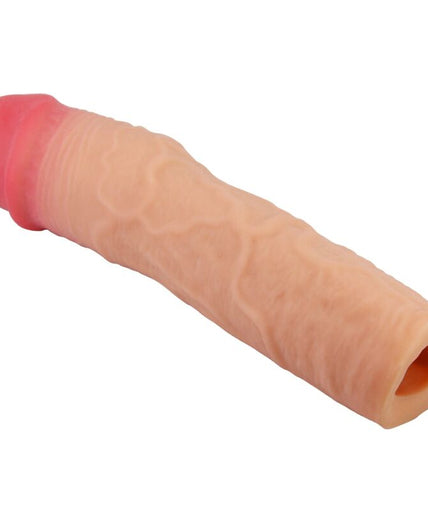 PRETTY LOVE - STEVENSON PENIS SLEEVE WITH 7.6 CM EXTENSION FLESH