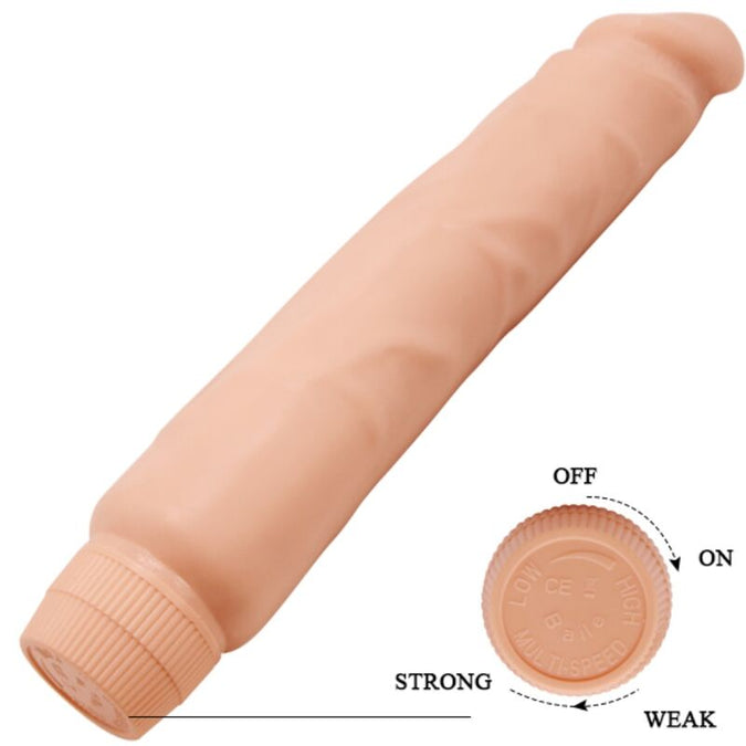 Baile – Jack Realistische Vibrator 26 Cm Huidkleur