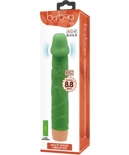 BAILE - BILL REALISTIC VIBRATOR 22.5 CM GREEN