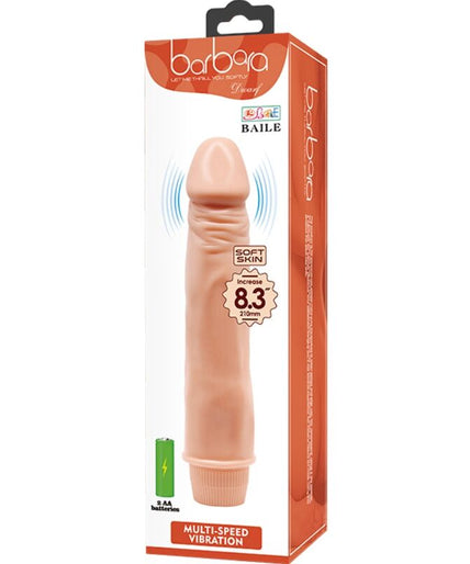 BAILE - REALISTISCHE DWERGVIBRATOR 21 CM HUIDSKLEUR