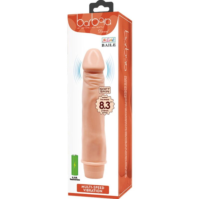 Baile – Dwarf Realistic Vibrator 21 Cm Flesh