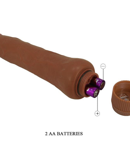 BAILE - DRYAD REALISTIC VIBRATOR 25 CM MULATTO