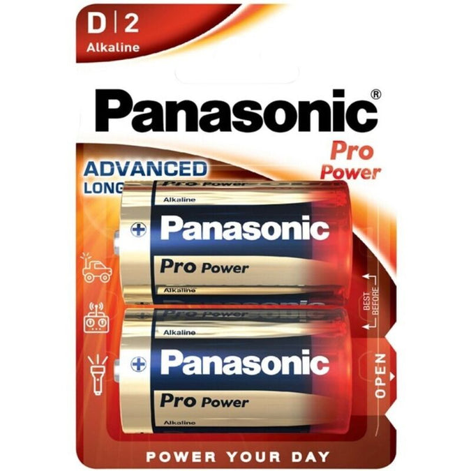 Panasonic – Pro Power Alkaline D Battery Lr20 Blister*2