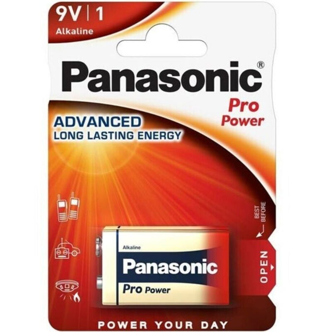 Panasonic – Pro Power Alkaline 9v Battery Lr61 Blister*1