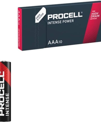 PROCELL - INTENSE POWER ALKALINE LR03 AAA 1.5V BOX*10