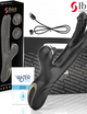 Ibiza – Two Dragons dubbele vibrator zwart