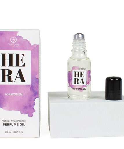SECRETPLAY - HERA NATURAL PERFUME PHEROMONES IN OIL FOR WOMEN 20 ML