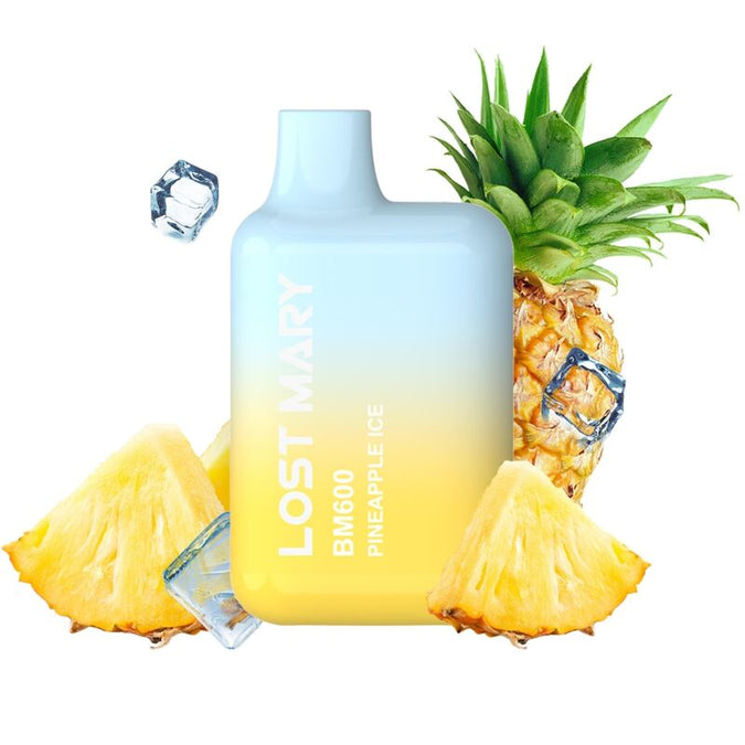 LOST MARY - BM600 NICOTINE VAPER 2% WEGWERP ANANAS IJS
