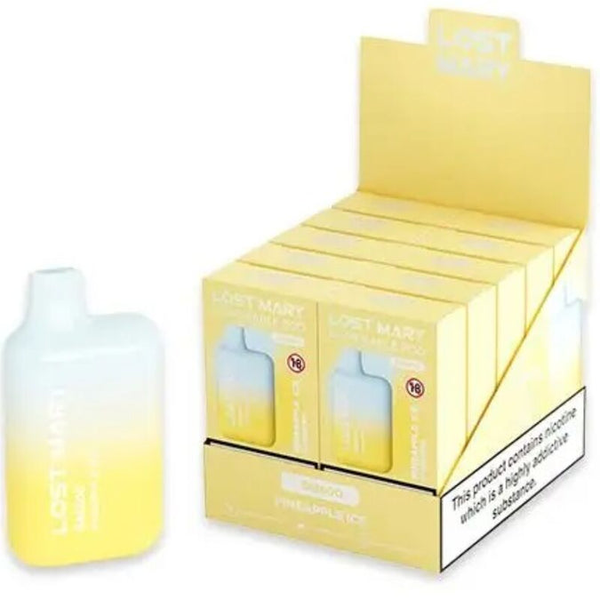 LOST MARY - BM600 NICOTINE VAPER 2% WEGWERP ANANAS IJS