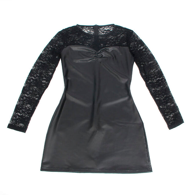 SUBBLIME - 955595 JURK LANGE MOUW MET ZWART KANT S/M