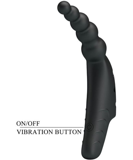 PRETTY LOVE - JORDIN FINGER VIBRATOR 10 VIBRATIONS BLACK