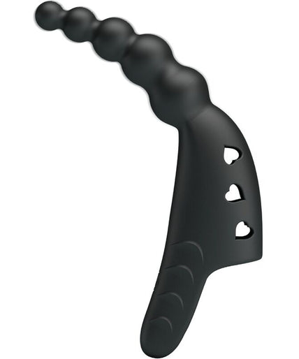 PRETTY LOVE - JORDIN FINGER VIBRATOR 10 VIBRATIONS BLACK