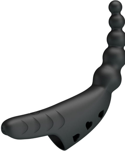 PRETTY LOVE - JORDIN FINGER VIBRATOR 10 VIBRATIONS BLACK