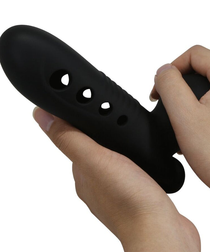PRETTY LOVE - CRANE PENIS SLEEVE WITH AIRBAG BLACK