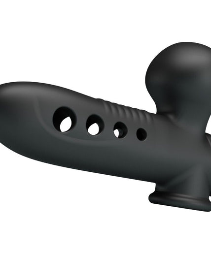 PRETTY LOVE - CRANE PENIS SLEEVE WITH AIRBAG BLACK