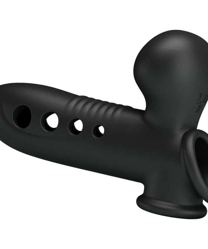 PRETTY LOVE - CRANE PENIS SLEEVE WITH AIRBAG BLACK