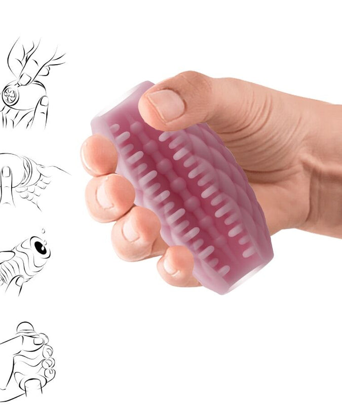 Pretty Love – Athena Eros Silicone Male Masturbator Pink