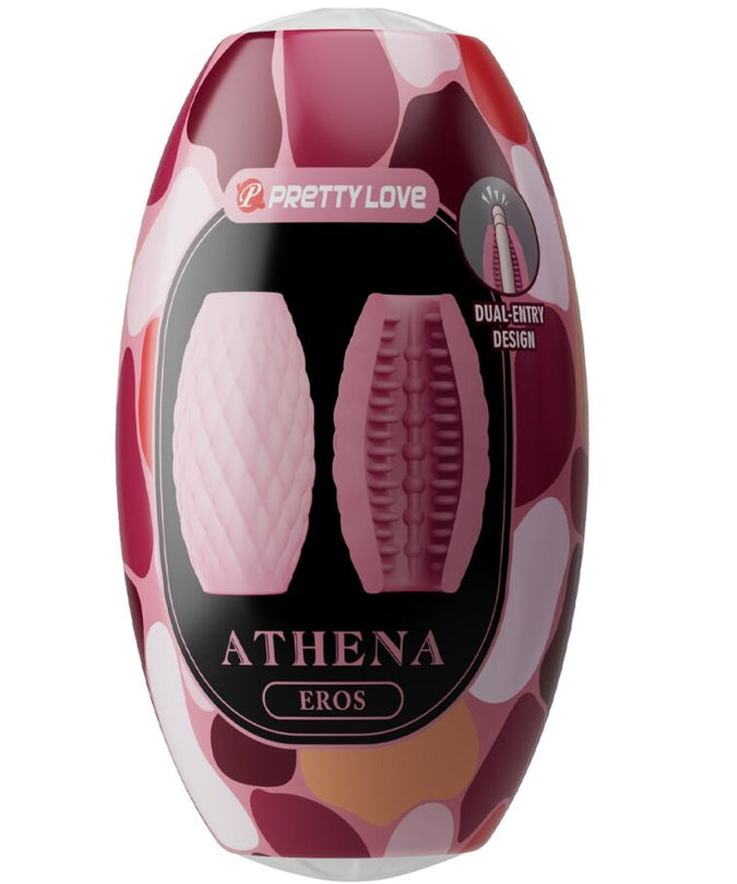 Pretty Love – Athena Eros Silicone Male Masturbator Pink