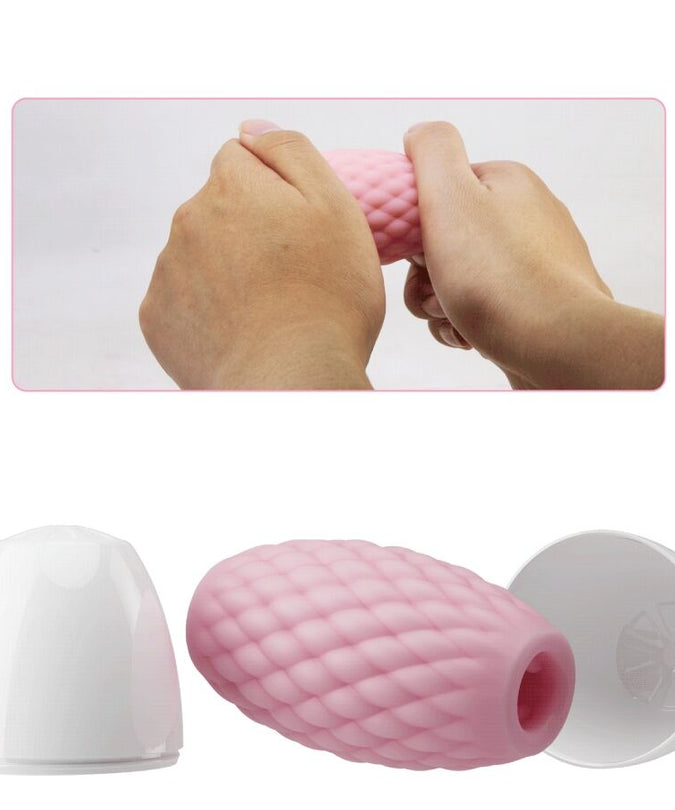 Pretty Love – Athena Eros Silicone Male Masturbator Pink