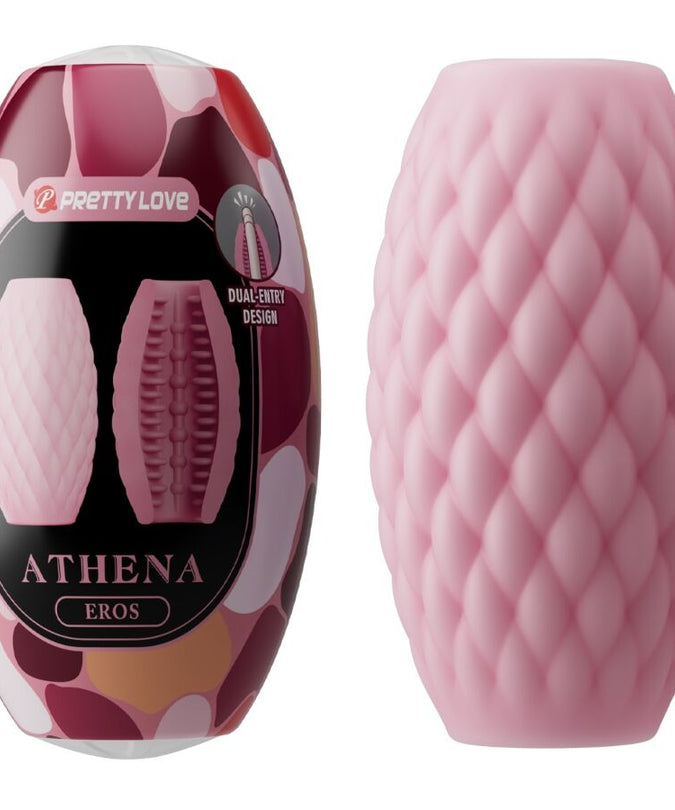 Pretty Love – Athena Eros Silicone Male Masturbator Pink