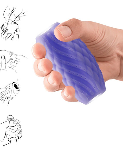 PRETTY LOVE - ATHENA EROS SILICONE MALE MASTURBATOR PURPLE