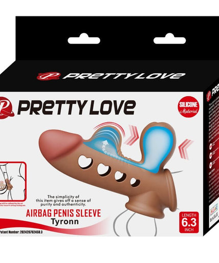 PRETTY LOVE - TYRONN PENIS SLEEVE WITH AIRBAG