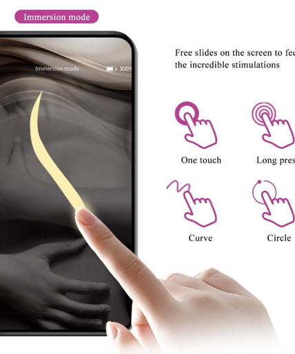 PRETTY LOVE - LEVIATHAN APP CONTROLLED VIBRATOR PURPLE