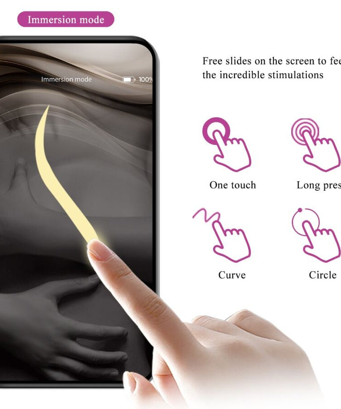 PRETTY LOVE - LEVIATHAN APP CONTROLLED VIBRATOR PURPLE