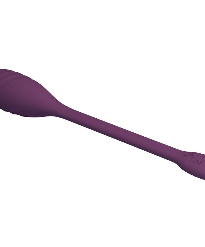 PRETTY LOVE - LEVIATHAN APP CONTROLLED VIBRATOR PURPLE