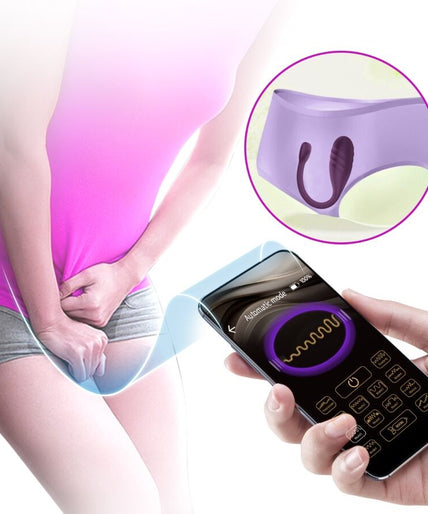 PRETTY LOVE - LEVIATHAN APP CONTROLLED VIBRATOR PURPLE